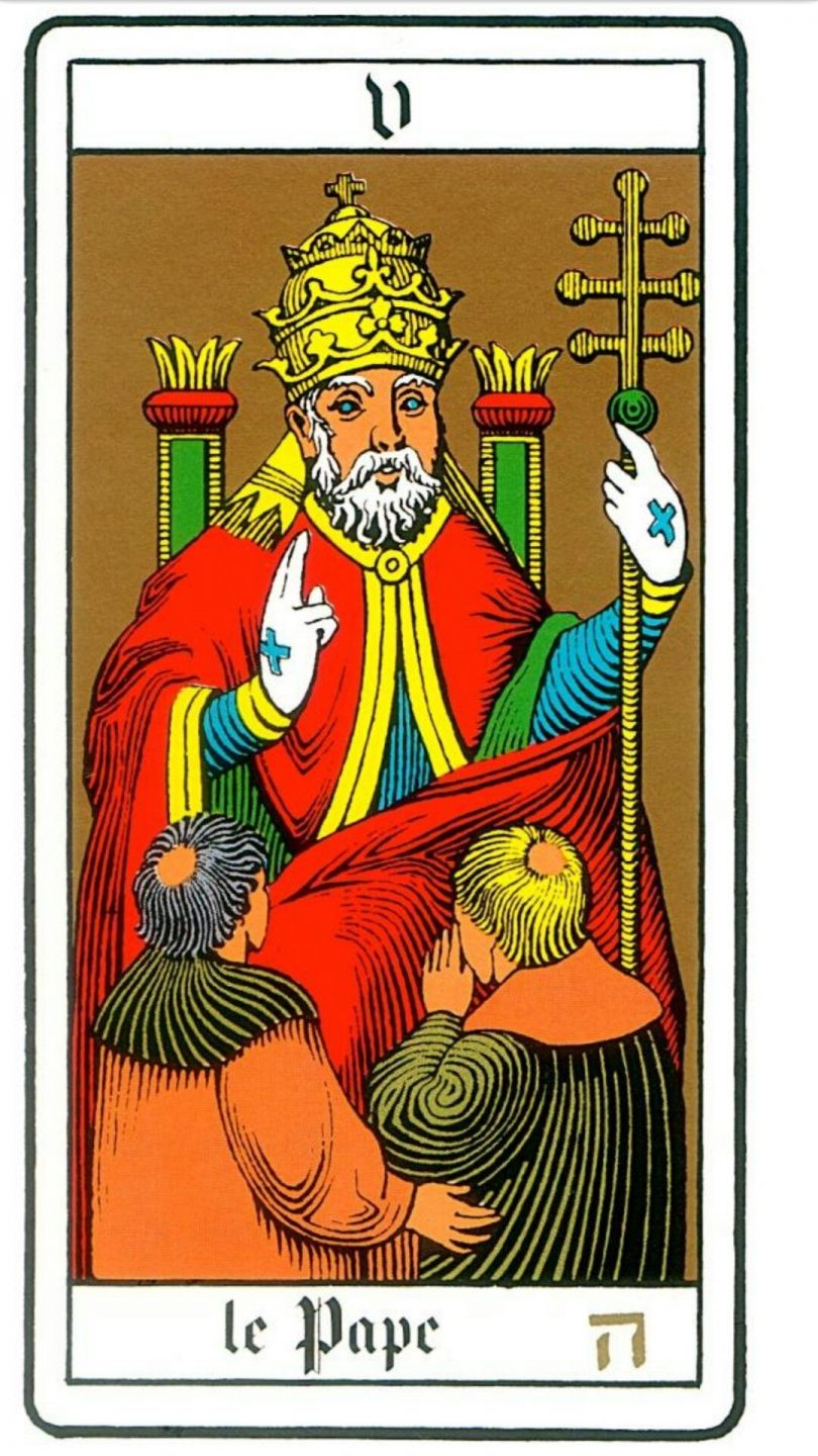 Carta de Tarot: O Papa